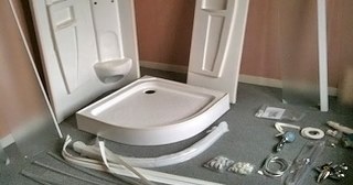 Установка душевой кабины Саяногорск, цена от 2989 руб.